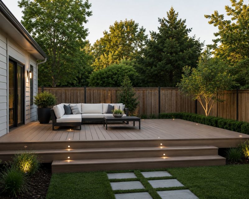 Floating Deck Installation in Stamford, CT