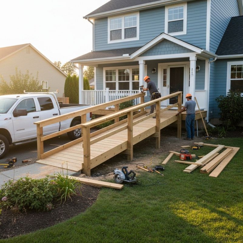 Handicap Ramp Replacement in Wilmington, NC