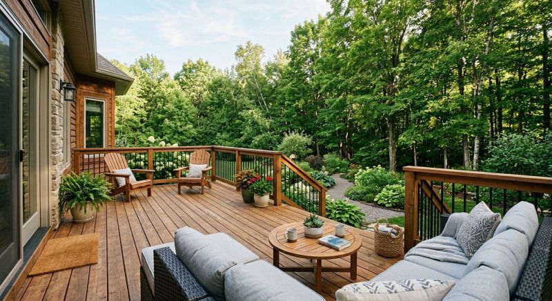 Hardwood Deck Installation in Norwalk, CT