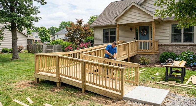 Mobility Ramp Installation in Wilmington, NC