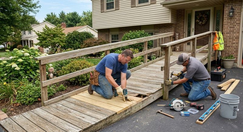 Wood Ramp Service in Kansas City, KS