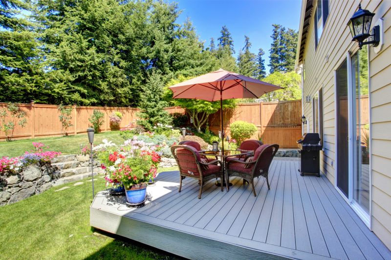 Wooden Patio Installation in Fairfield County, CT